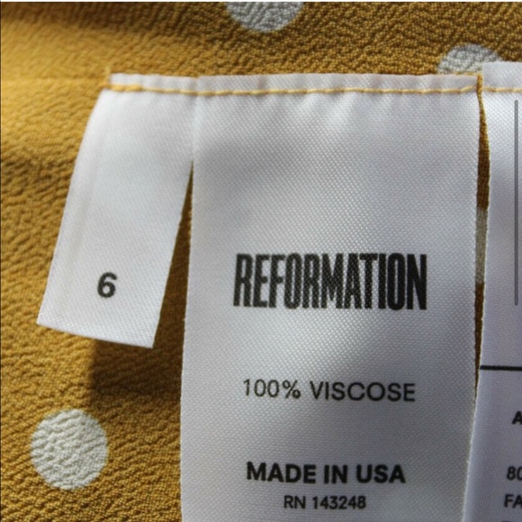 Reformation Arlene Polkadot Dress - Picture 5 of 7